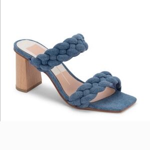 Dolce Vita Paily Denim Heels 8
